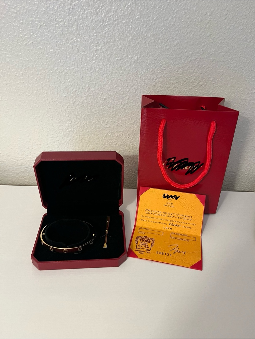 Love Bracelet Size 19